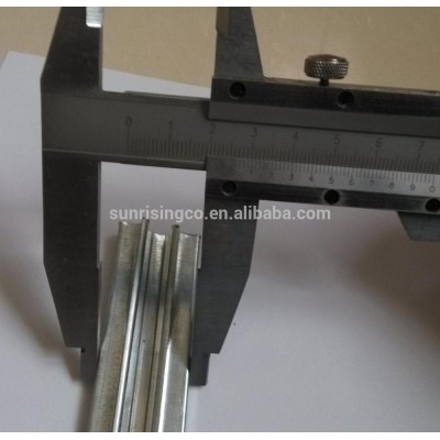 light weight galvanized steel C channel profile